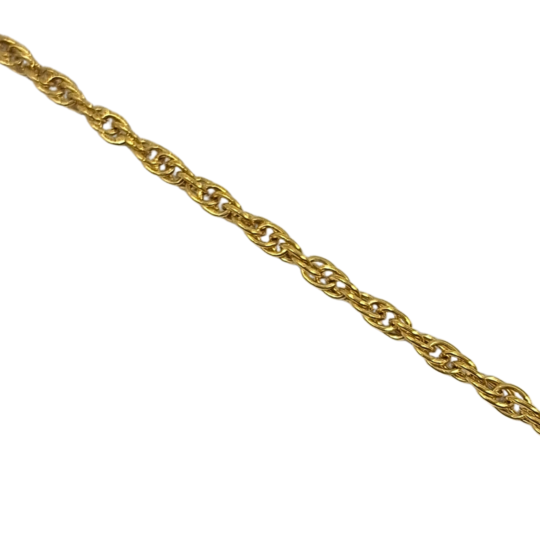 9ct/22ct Yellow Gold Full Sovereign Pendant & Chain 1885