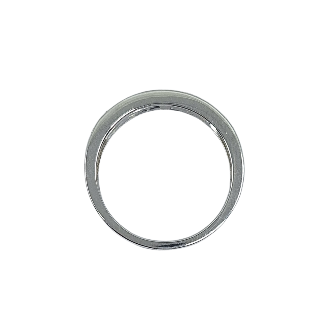 18ct White Gold Sapphire & Diamond Eternity Ring