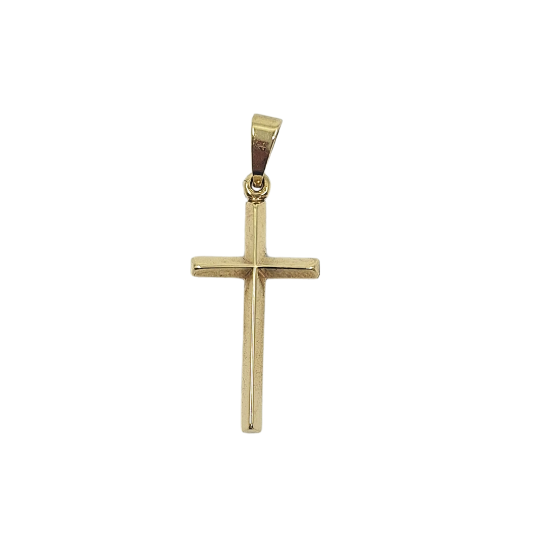9ct Yellow Gold Cross Pendant