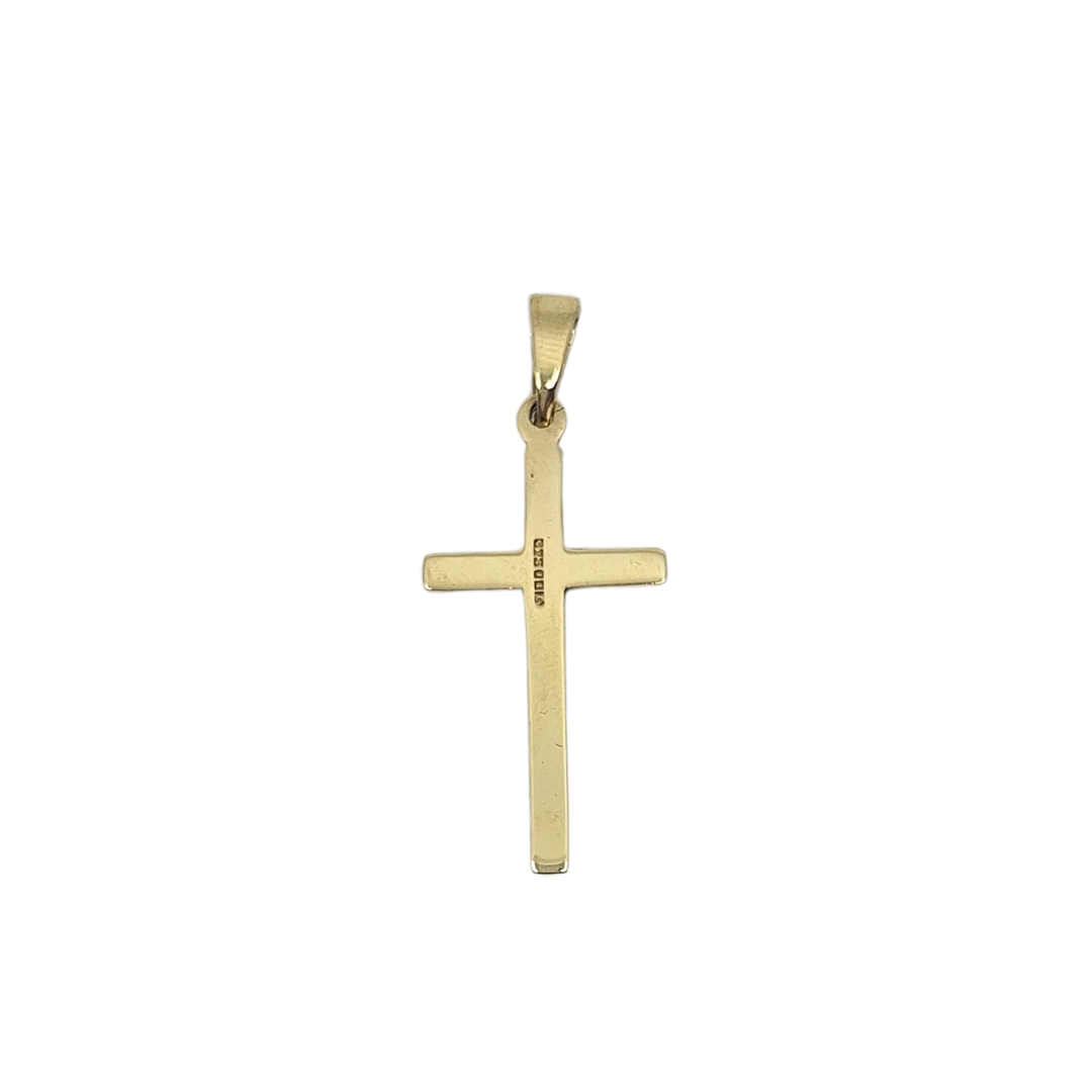9ct Yellow Gold Cross Pendant