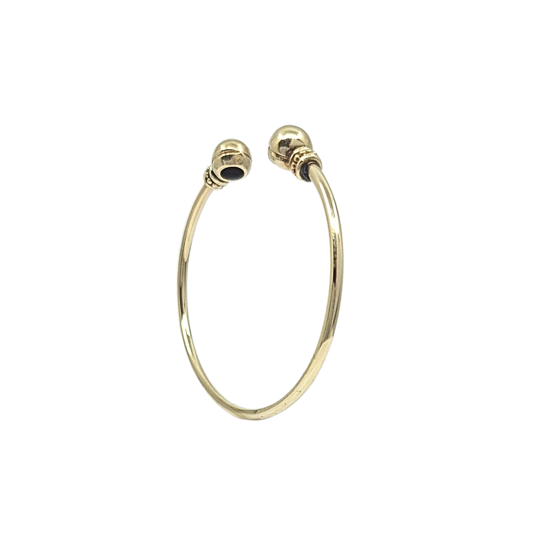 9ct Yellow Gold Torque Bangle