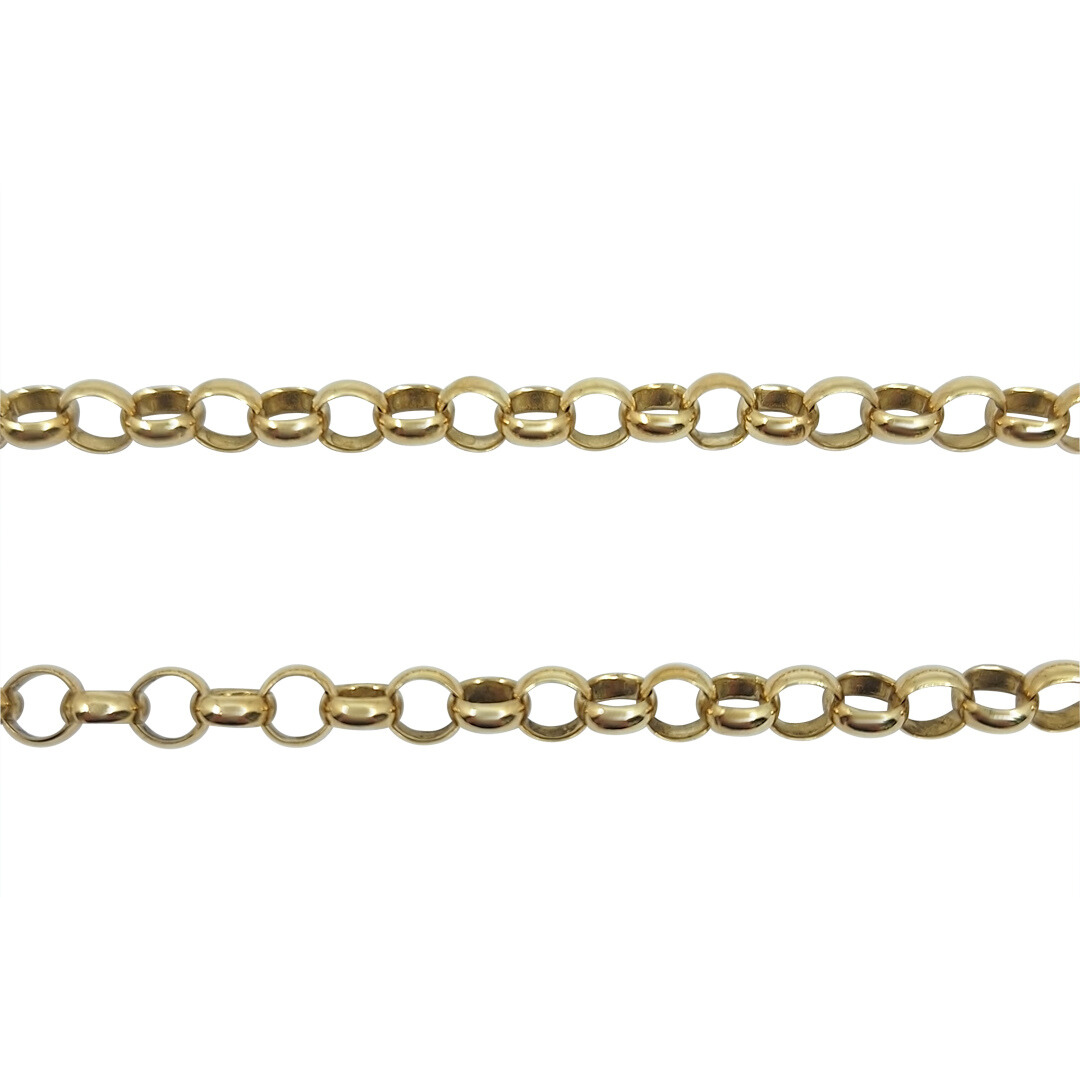9ct Yellow Gold Belcher Chain 26"