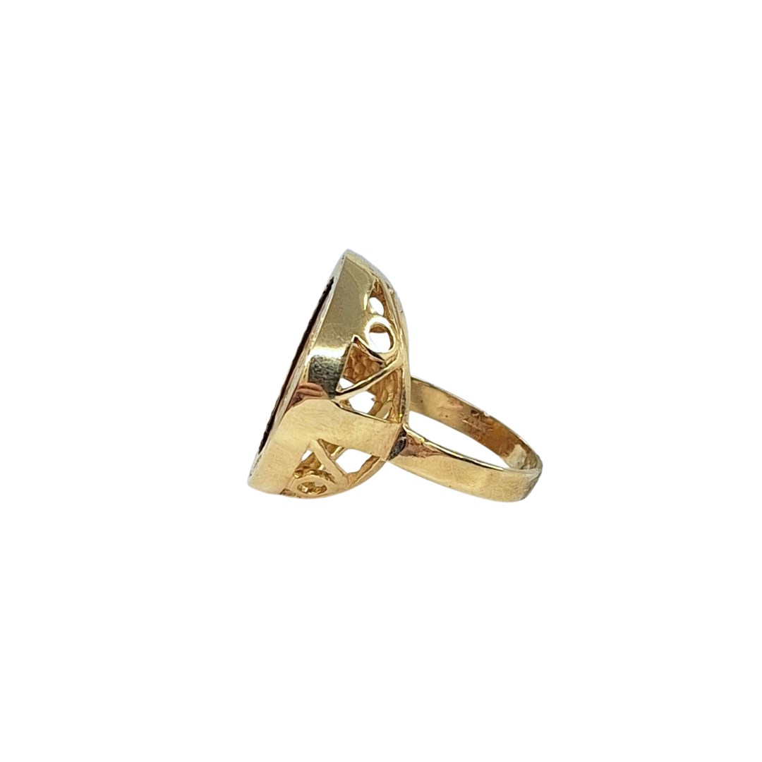 Half Sovereign Ring 1893