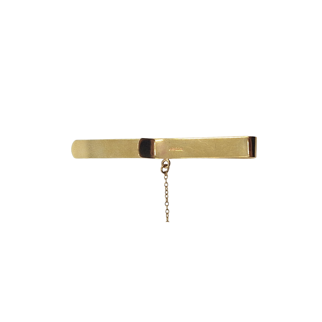 9ct Yellow Gold Tie Clip
