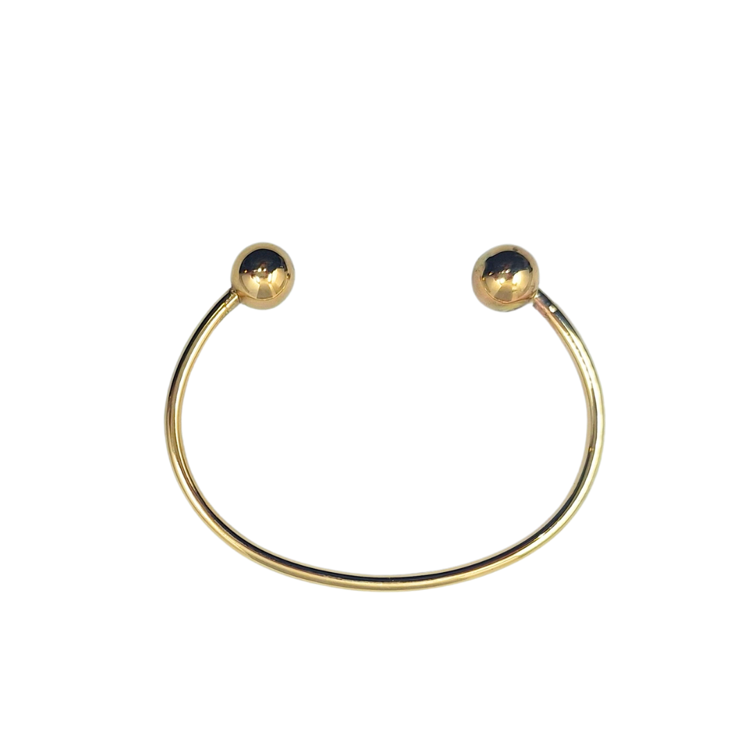 9ct Yellow Gold Maiden Torque Bangle