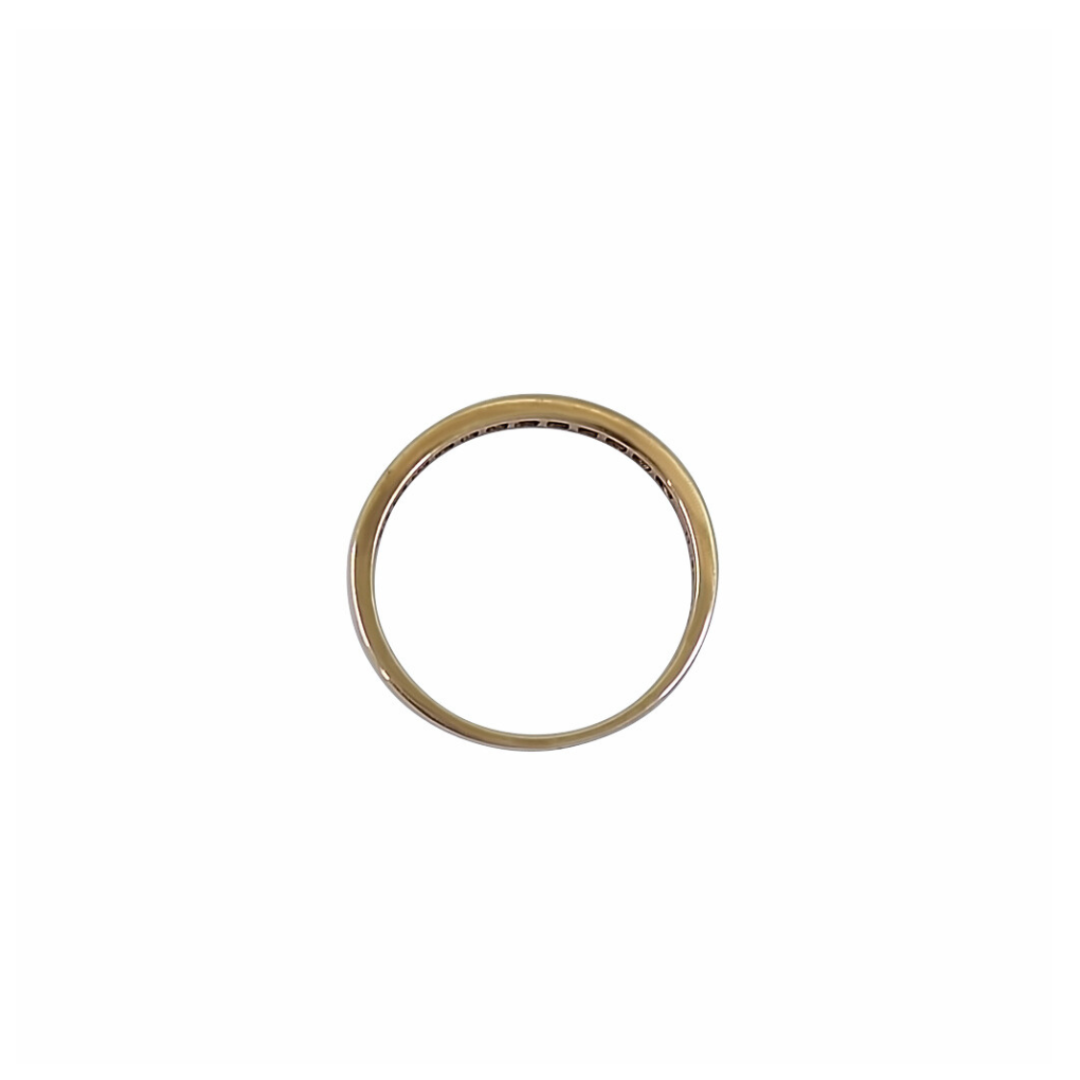 9ct Yellow Gold Diamond Eternity Ring 0.25ct
