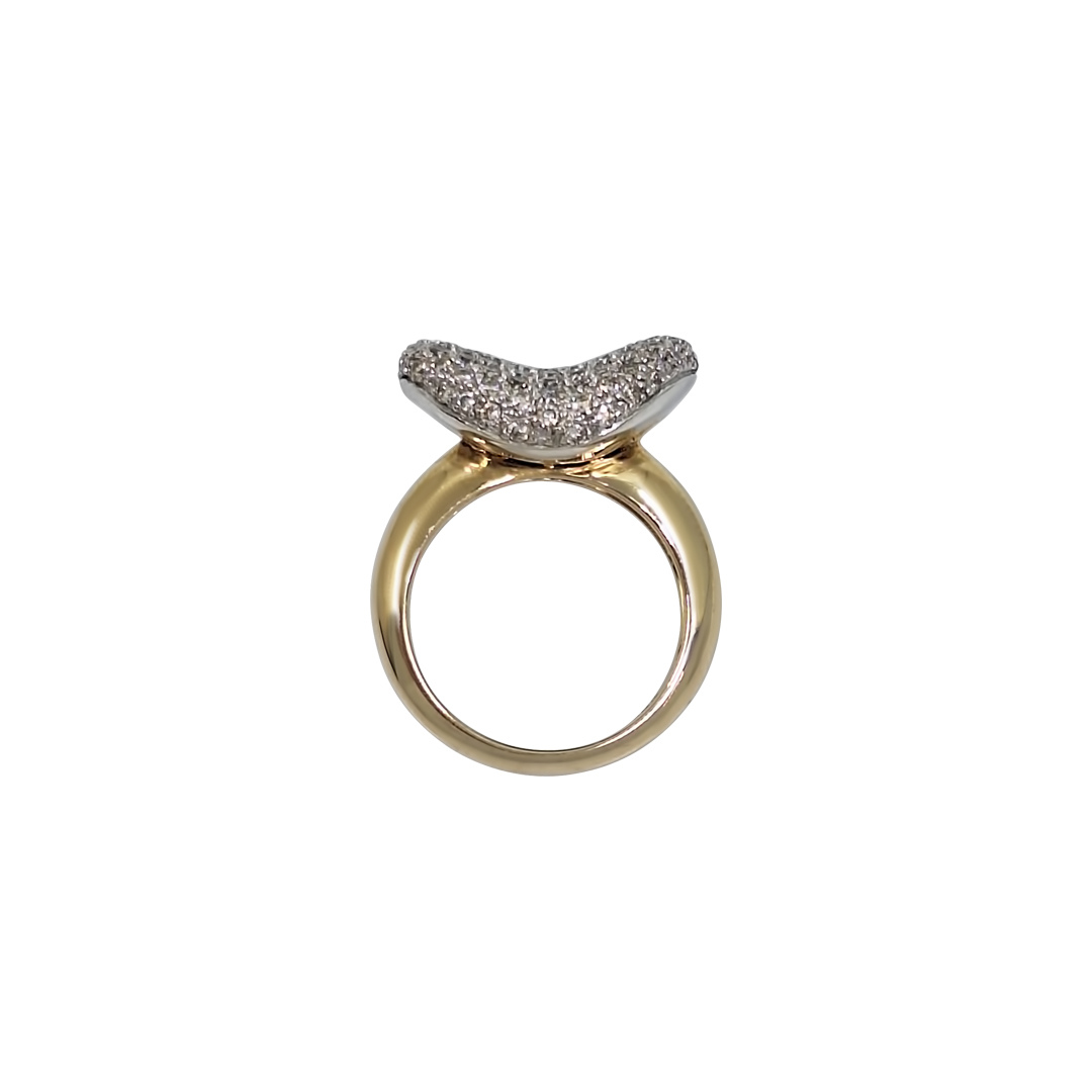 9ct Yellow Gold Diamond Cluster Ring 1.50ct