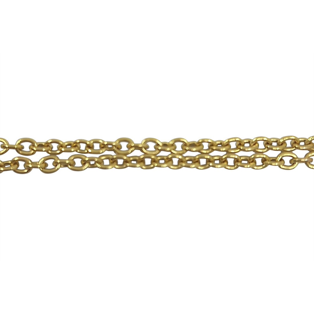 9ct Yellow Gold Belcher Bracelet With T-Bar & Heart 7.25"