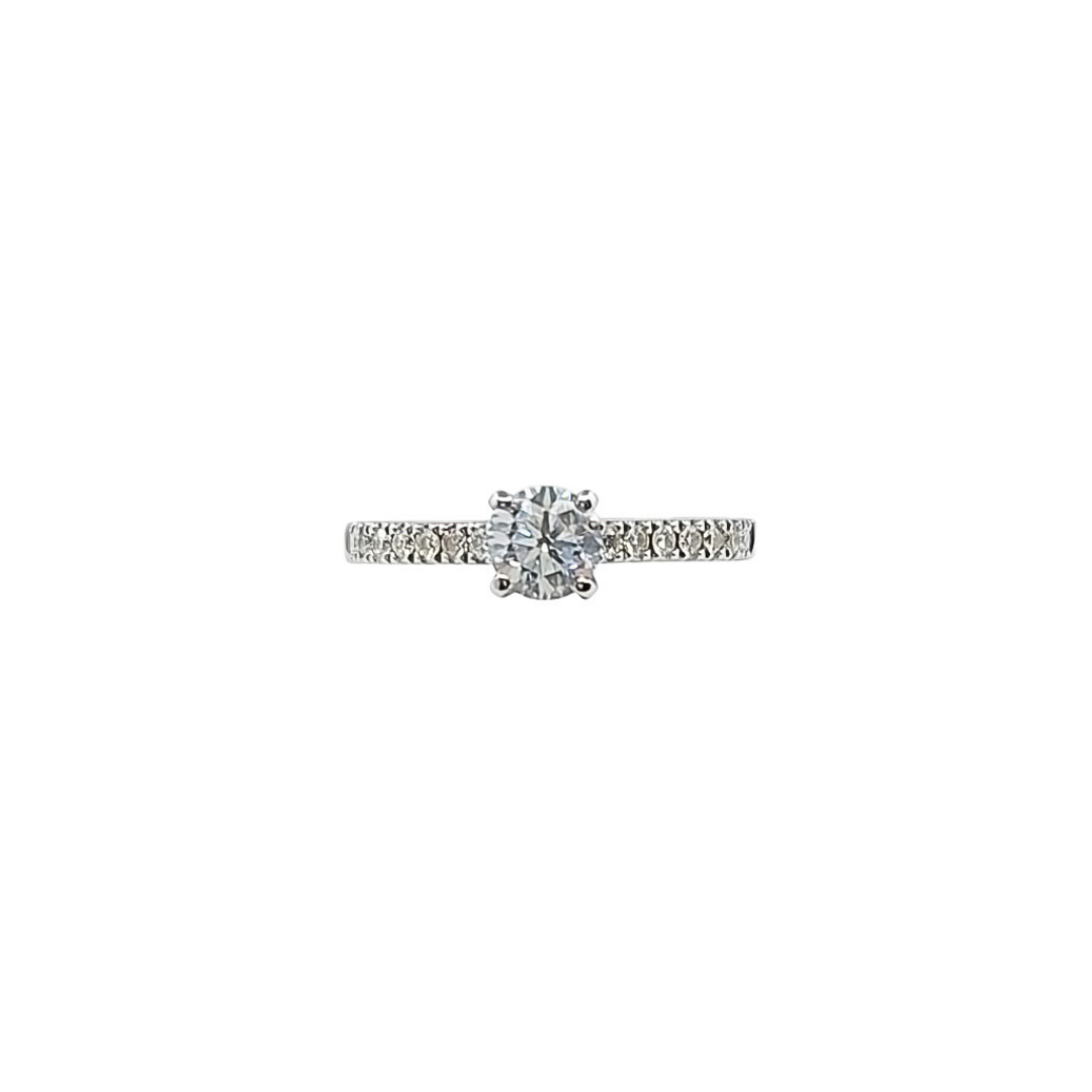 Platinum Diamond Solitaire Ring 1ct