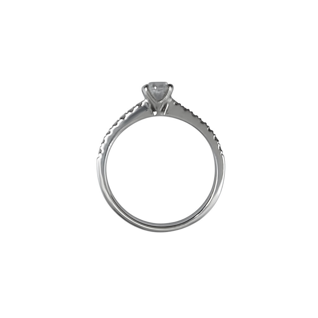 Platinum Diamond Solitaire Ring 1ct