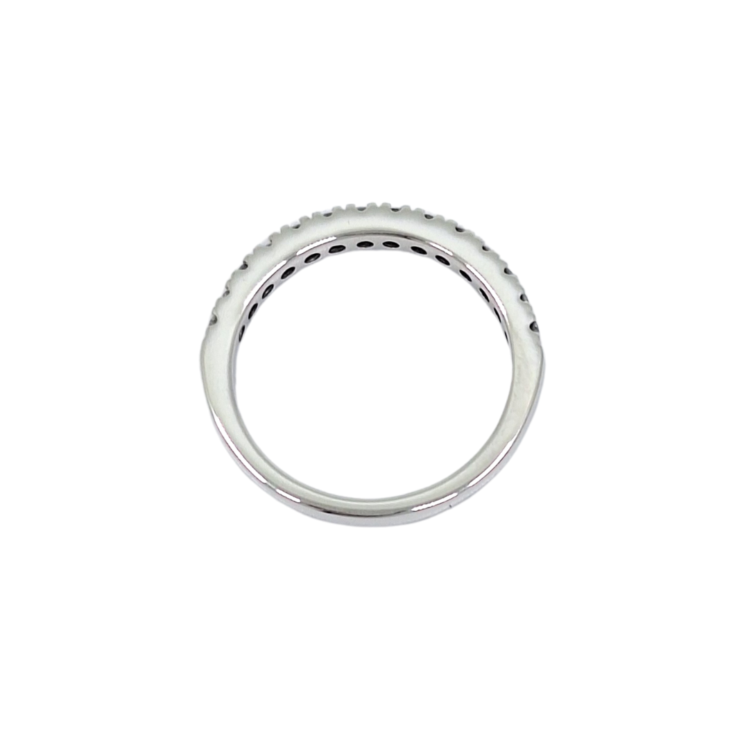 10ct White Gold Diamond Half Eternity Ring 0.50ct