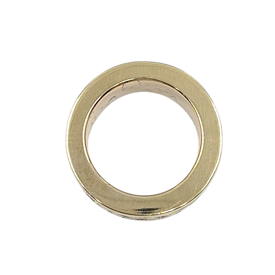 9ct Yellow Gold Celtic Style Band