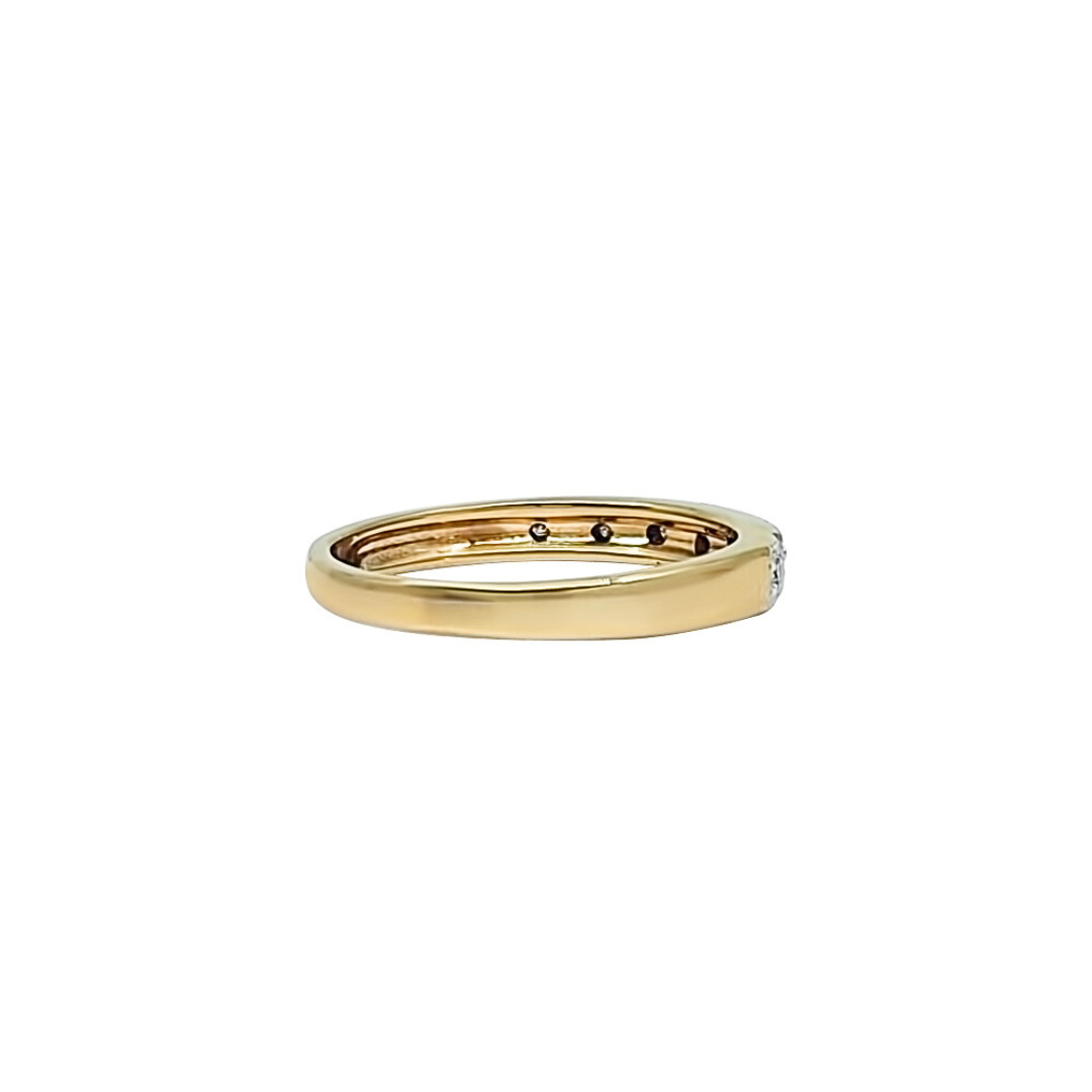 9ct Yellow Gold Diamond Eternity Ring