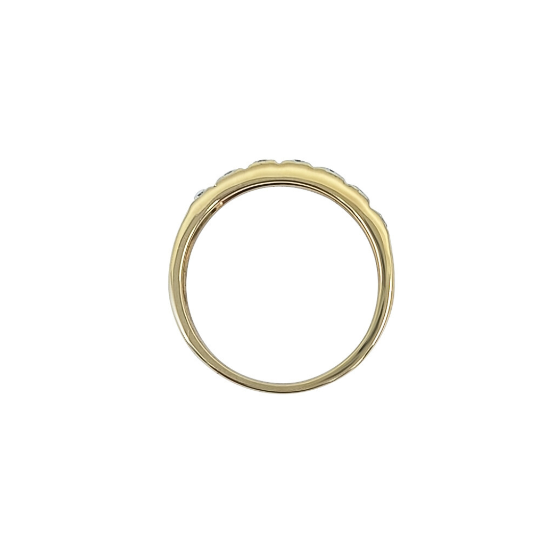 9ct Yellow Gold Diamond Eternity Ring