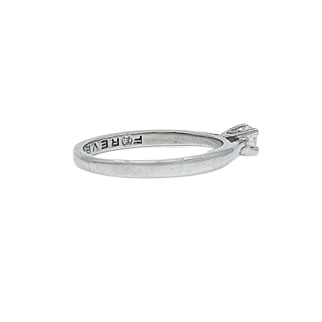 Platinum Forever Diamond Solitaire Ring 0.20ct