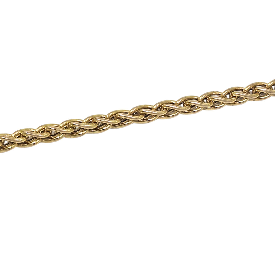9ct Yellow Gold Franco Chain 20"