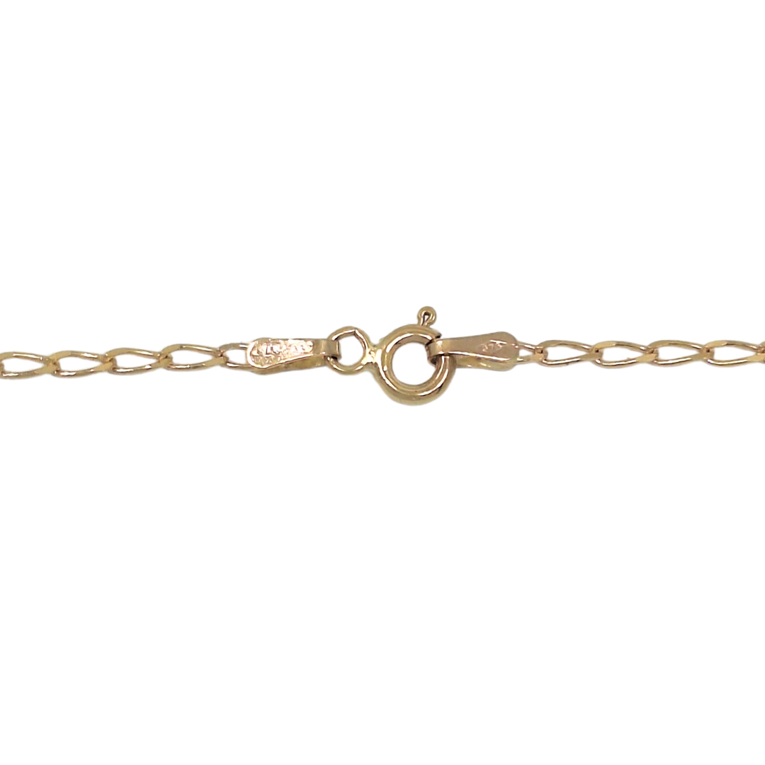 9ct Yellow Gold MUM Pendant 16"