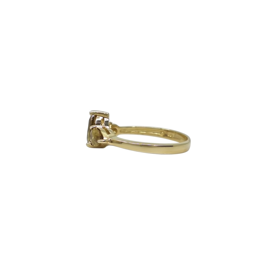 9ct Yellow Gold Stone Set Gemstone Ring