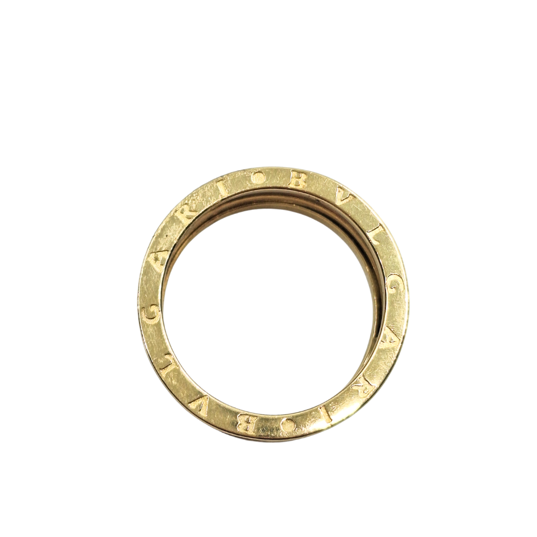 14ct Yellow & White Gold Bulgari Style Ring