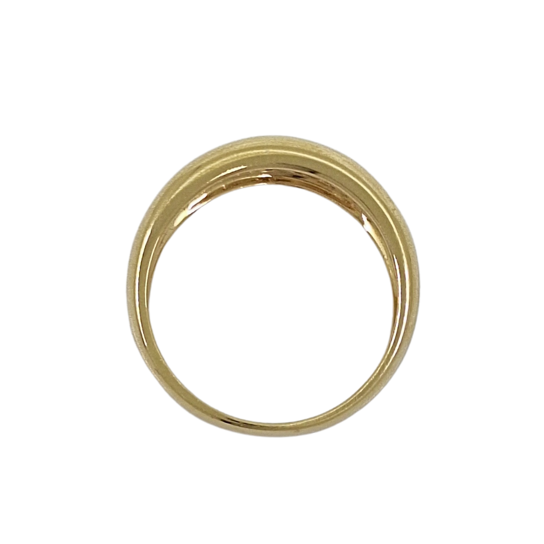 18ct Yellow Gold Sapphire & Diamond Eternity Ring