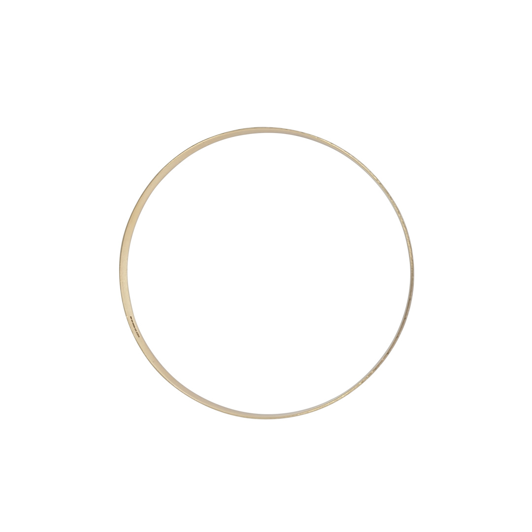 9ct Yellow Gold Pattern Slave Bangle
