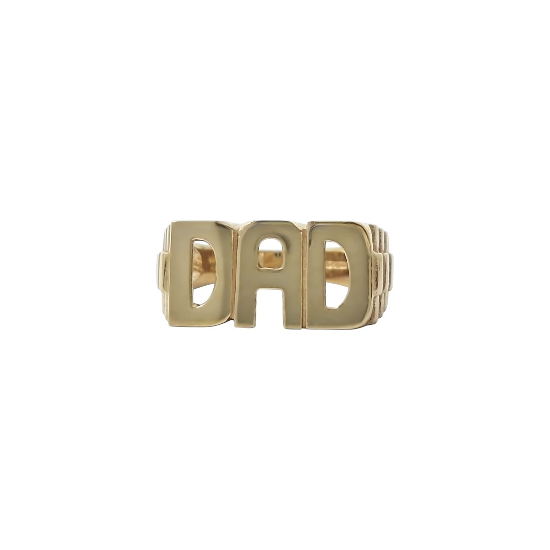 9ct Yellow Gold DAD Ring