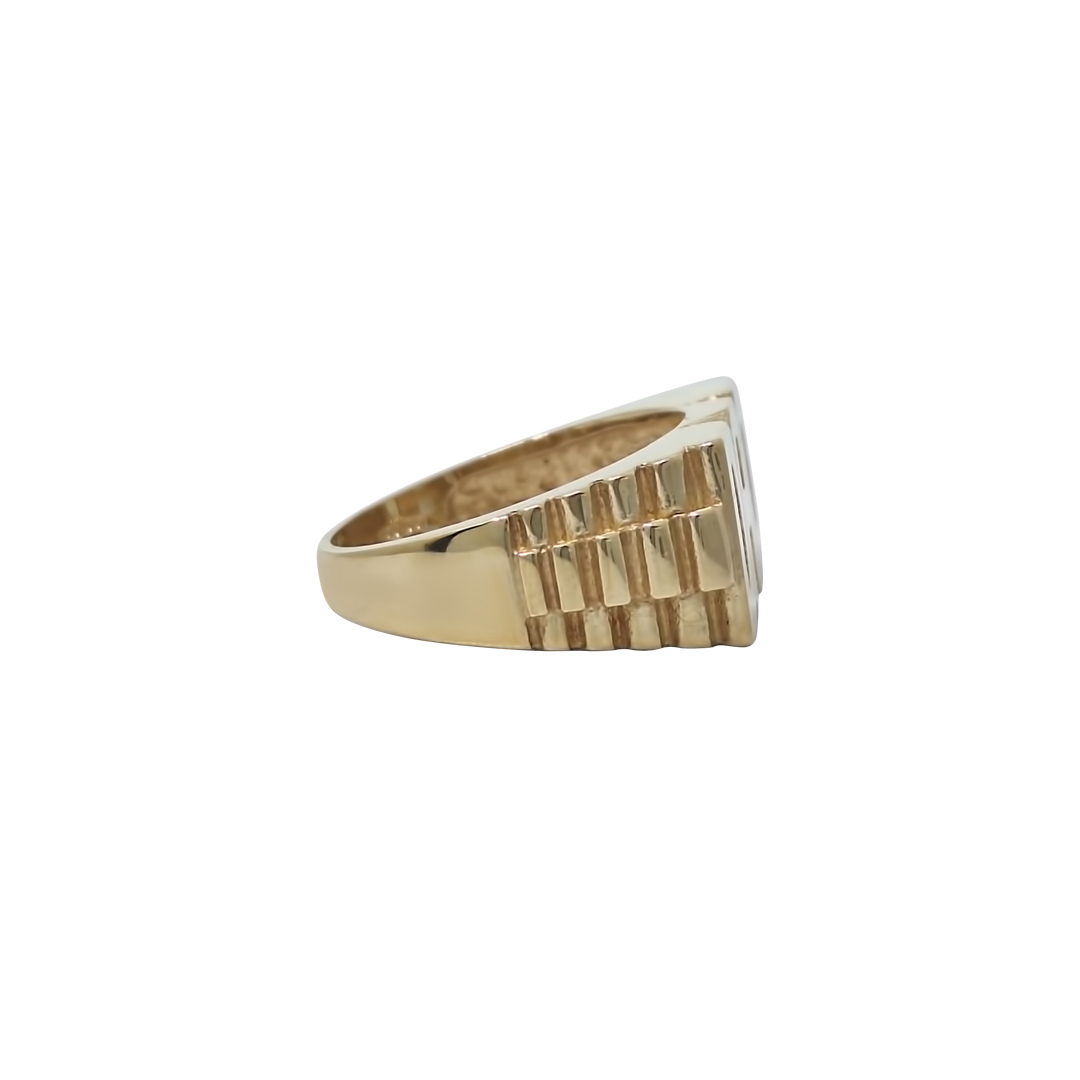 9ct Yellow Gold DAD Ring