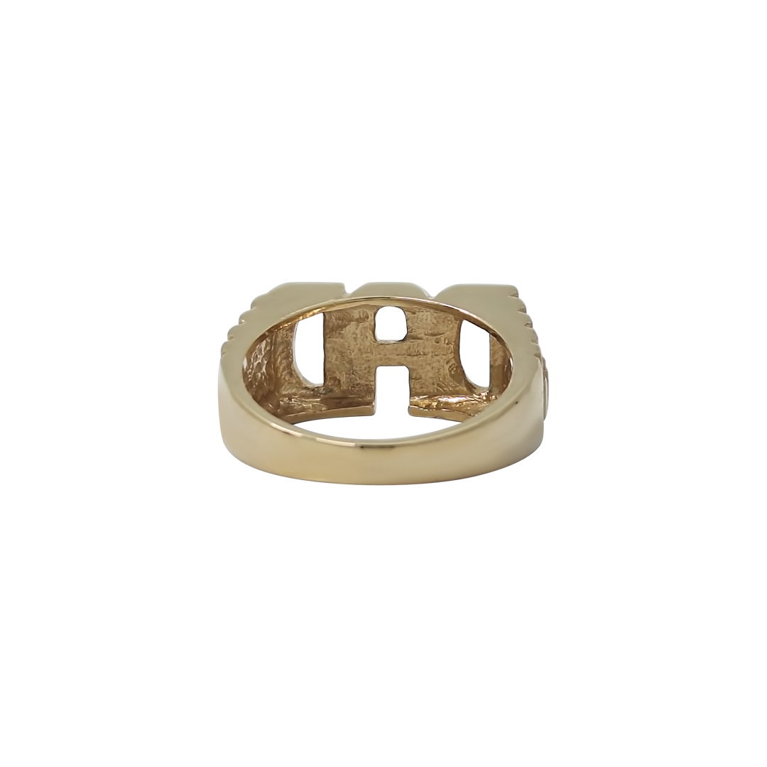 9ct Yellow Gold DAD Ring