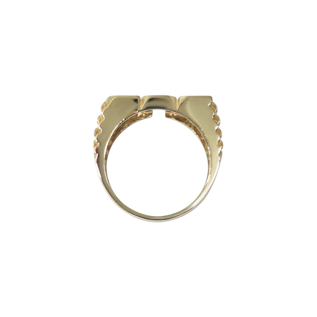 9ct Yellow Gold DAD Ring
