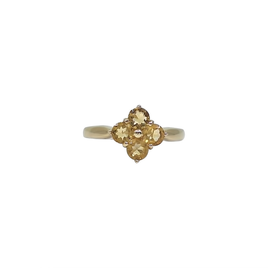 9ct Yellow Gold Citrine Ring