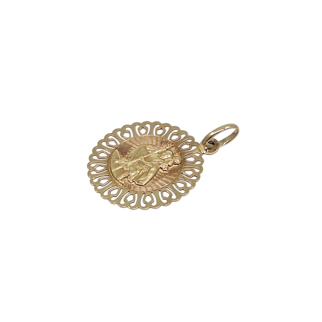 9ct Yellow Gold St Christopher
