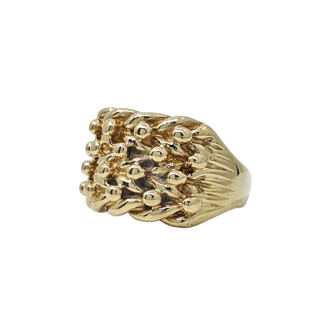 9ct Yellow Gold Keeper Ring