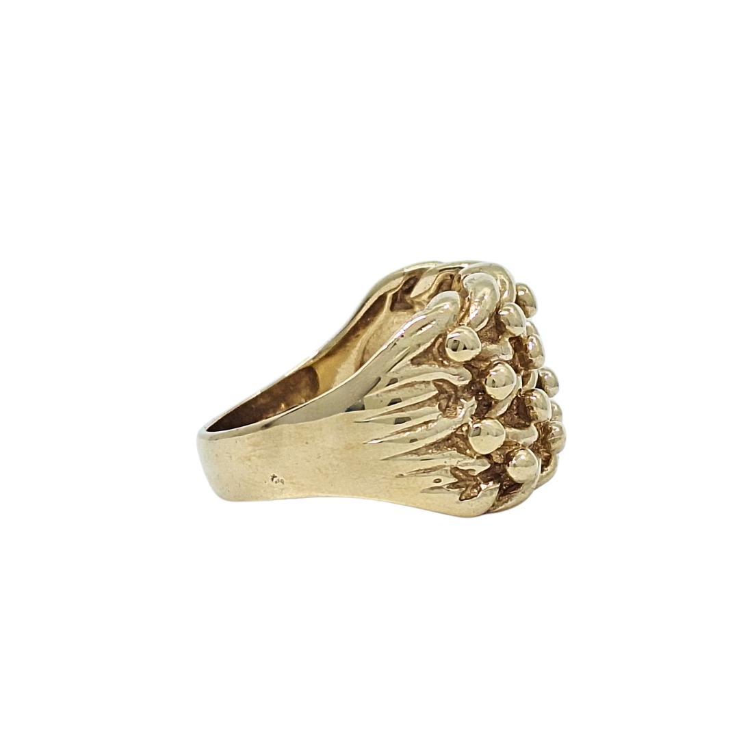 9ct Yellow Gold Keeper Ring