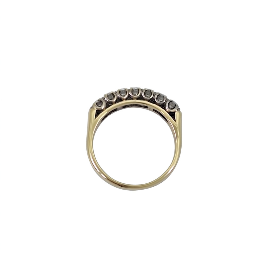 9ct Yellow Gold Diamond Eternity Ring 0.50ct