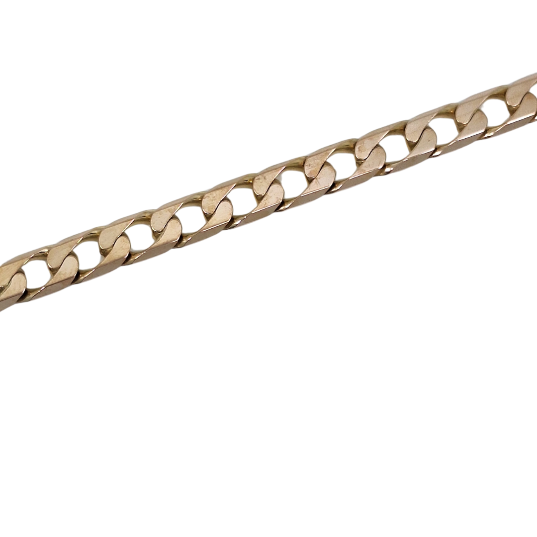 9ct Yellow gold Curb Chain 24"