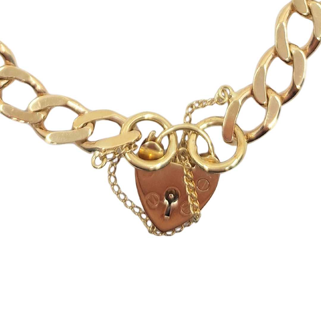 9ct Yellow Gold Charm Bracelet