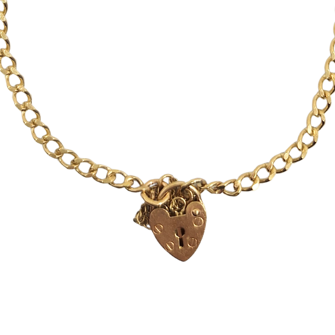9ct Yellow Gold Charm Bracelet