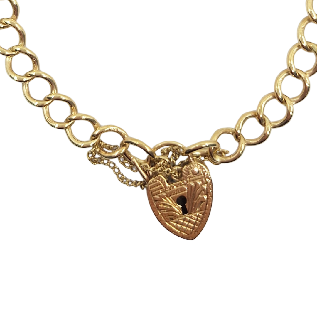 9ct Yellow Gold Charm Bracelet