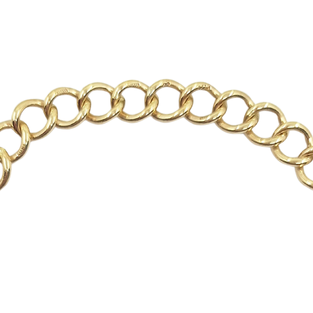 9ct Yellow Gold Charm Bracelet