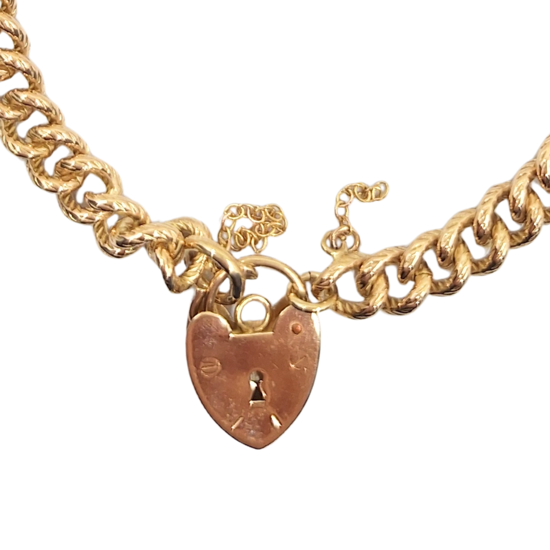 9ct Yellow Gold Charm Bracelet