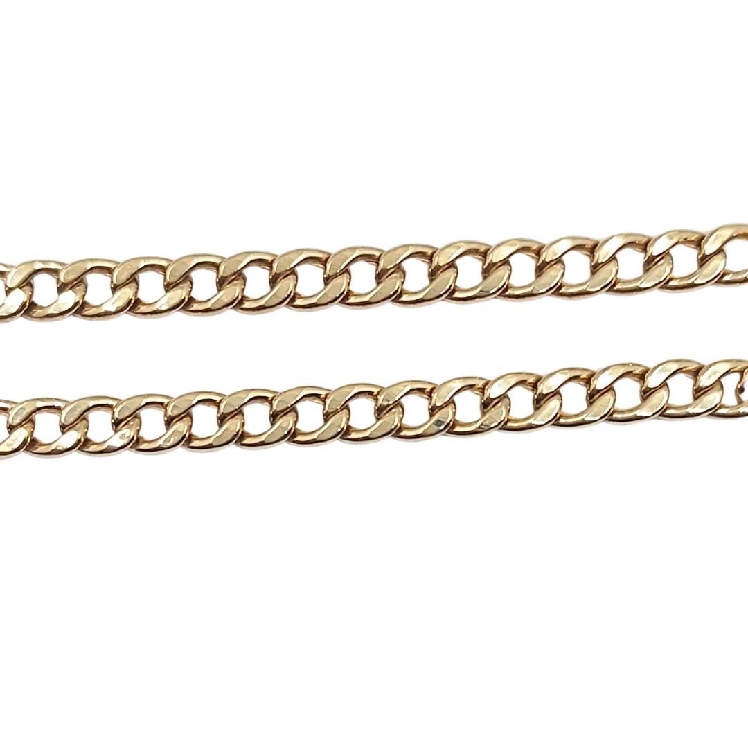 9ct Yellow Gold Austrian 1 Ducat Coin Pendant 21"