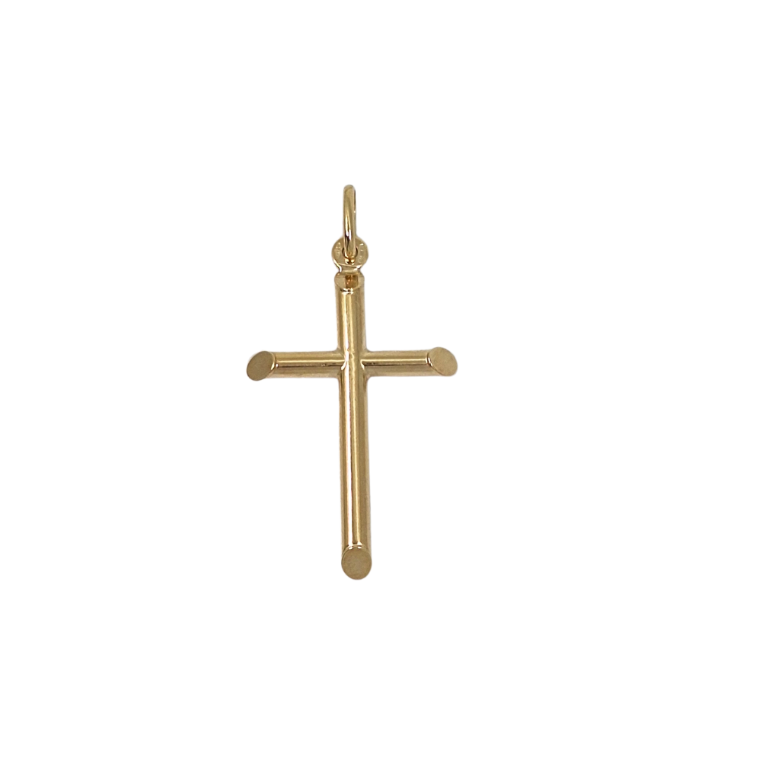 9ct Yellow Gold Plain Cross