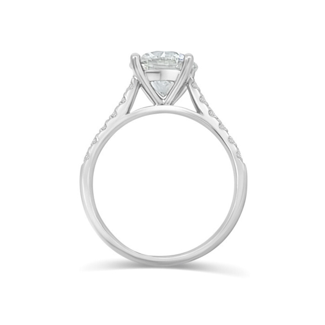 White Gold Ethical Diamond Ring 2.50ct