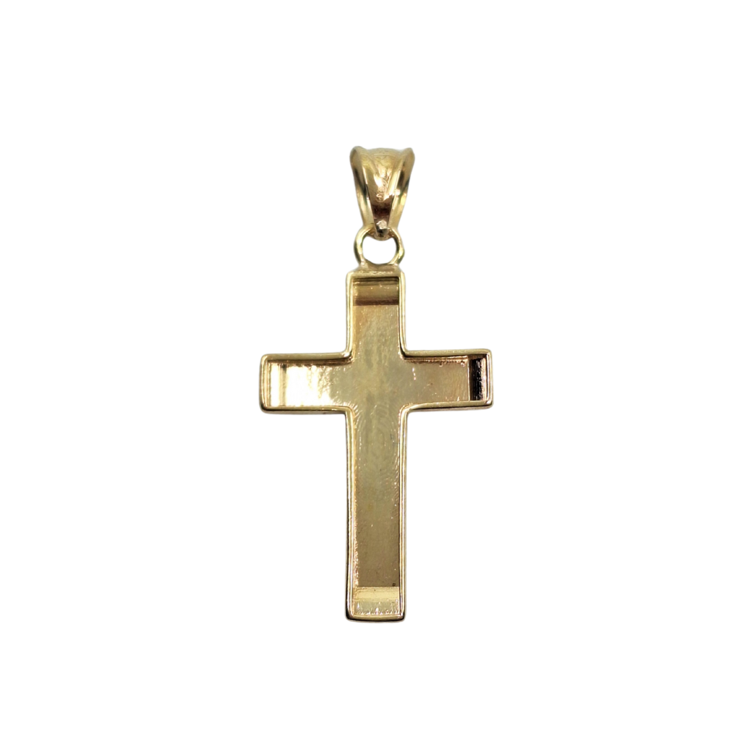 14ct Yellow Gold Crucifix Pendant