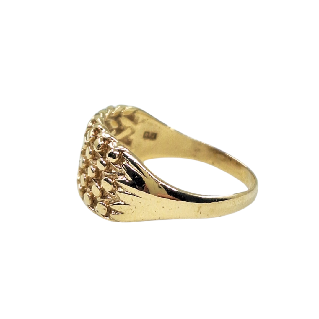 9ct Yellow Gold Keeper Ring