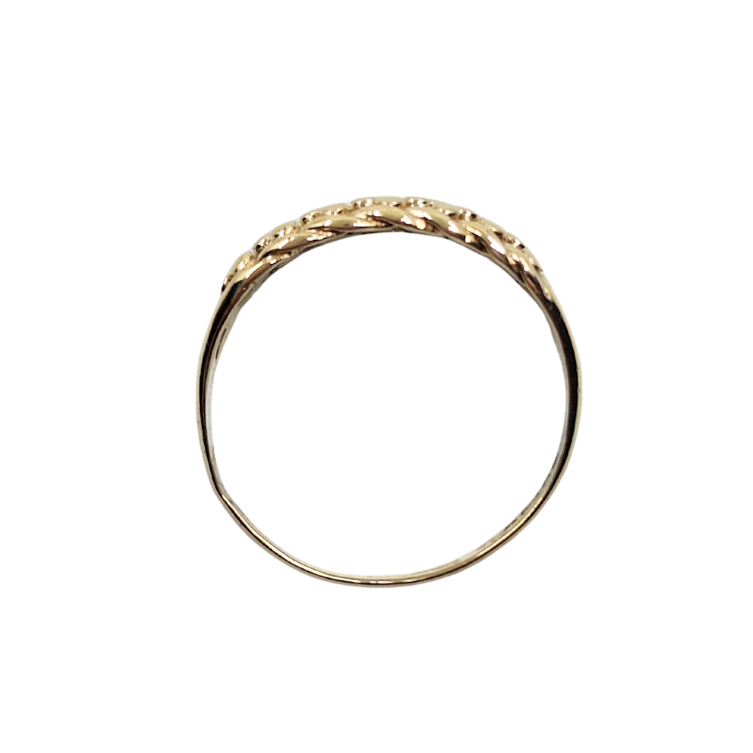 9ct Yellow Gold Keeper Ring