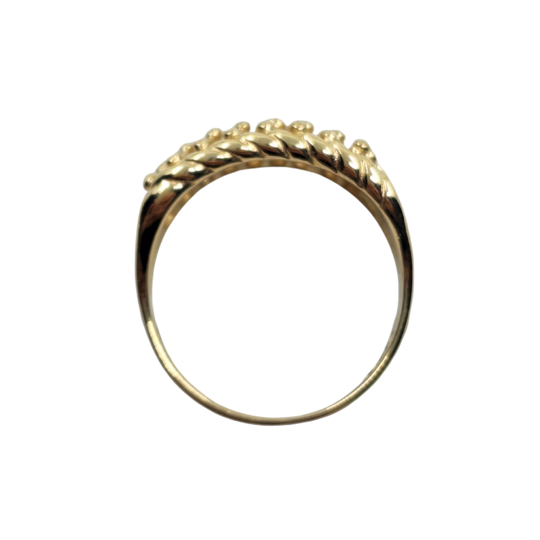 9ct Yellow Gold Keeper Ring