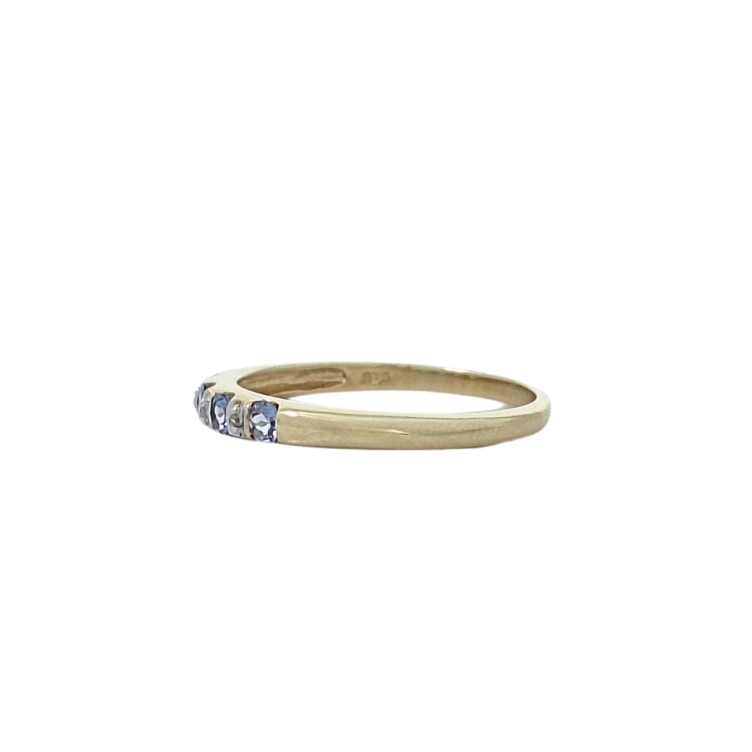 9ct Yellow Gold Tanzanite Ring