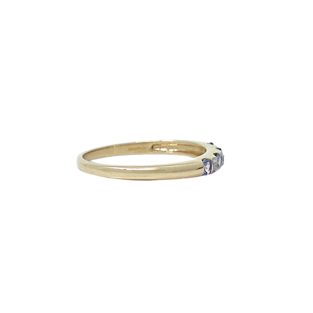 9ct Yellow Gold Tanzanite Ring