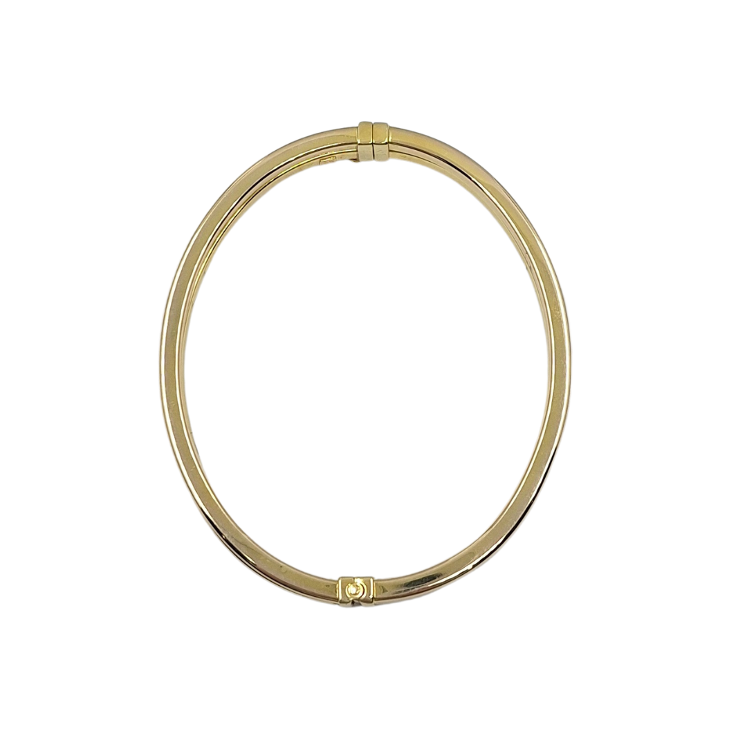 9ct Yellow Gold Double Band Bangle